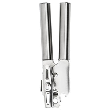 Stainless Steel Can Opener & Bottle Opener – Heavy Duty Manual Kitchen Can Opener Tool – Rust Resistant 2-in-1 Can Opener for Easy Opening of Cans & Bottles – Durable Kitchen Essential