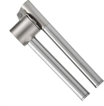 Garlic Press Stainless Steel - Premium Professional Grade Garlic Mincer, Crusher & Peeler Set - Easy Clean, Dishwasher Safe & Rust-proof