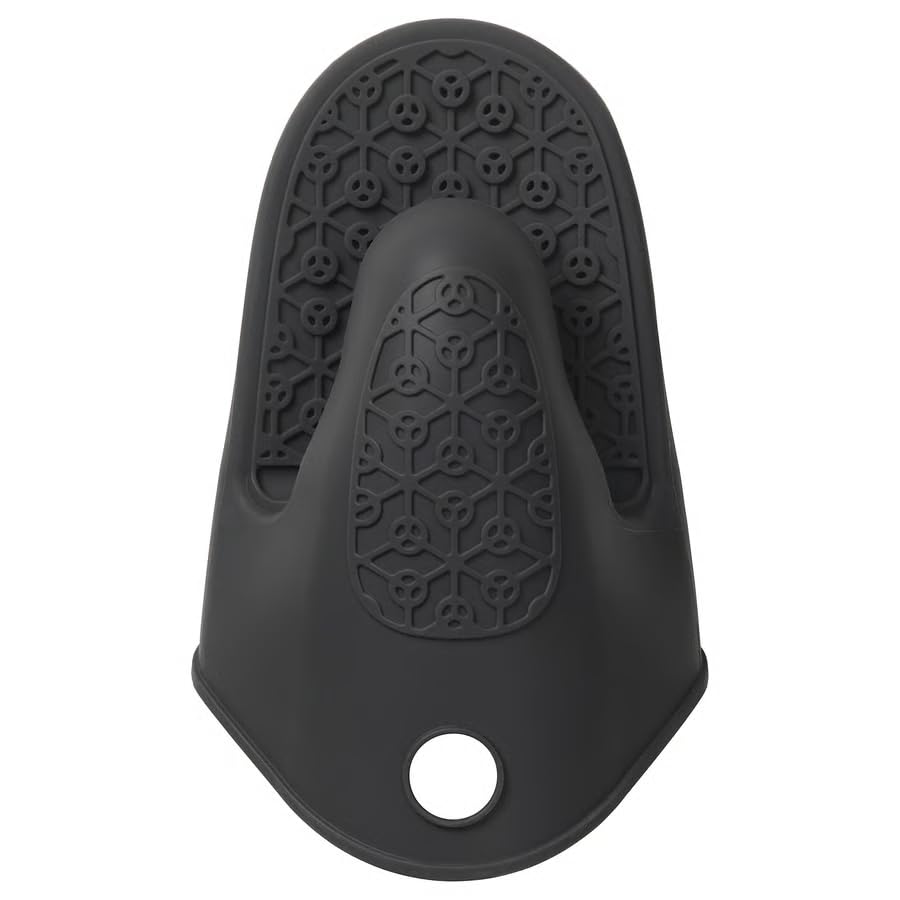 Silicone Oven Mitt Heat Resistant – Non Slip Kitchen Oven Glove for Baking, Cooking & BBQ, Dishwasher Safe Pot Holder Mitt