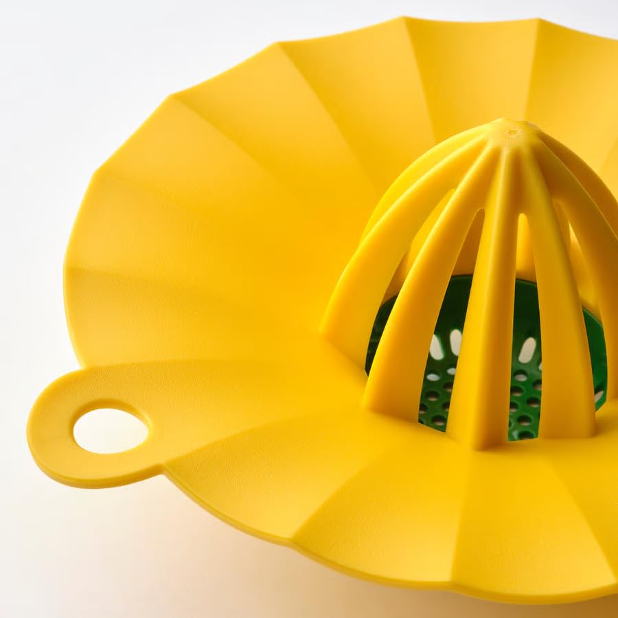 Lemon Squeezer Manual Citrus Juicer 6 Inch – Hand Press Lime & Lemon Juicer Tool for Fresh Juice | Durable Kitchen Fruit Press for Cooking & Drinks (Yellow/Green)
