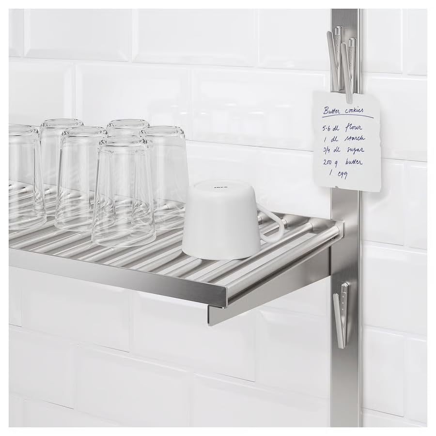 Stainless Steel Magnetic Clip Set 3 – Heavy Duty Fridge & Kitchen Organizer Clips for Notes, Food Bags, Utensils & Wall Storage