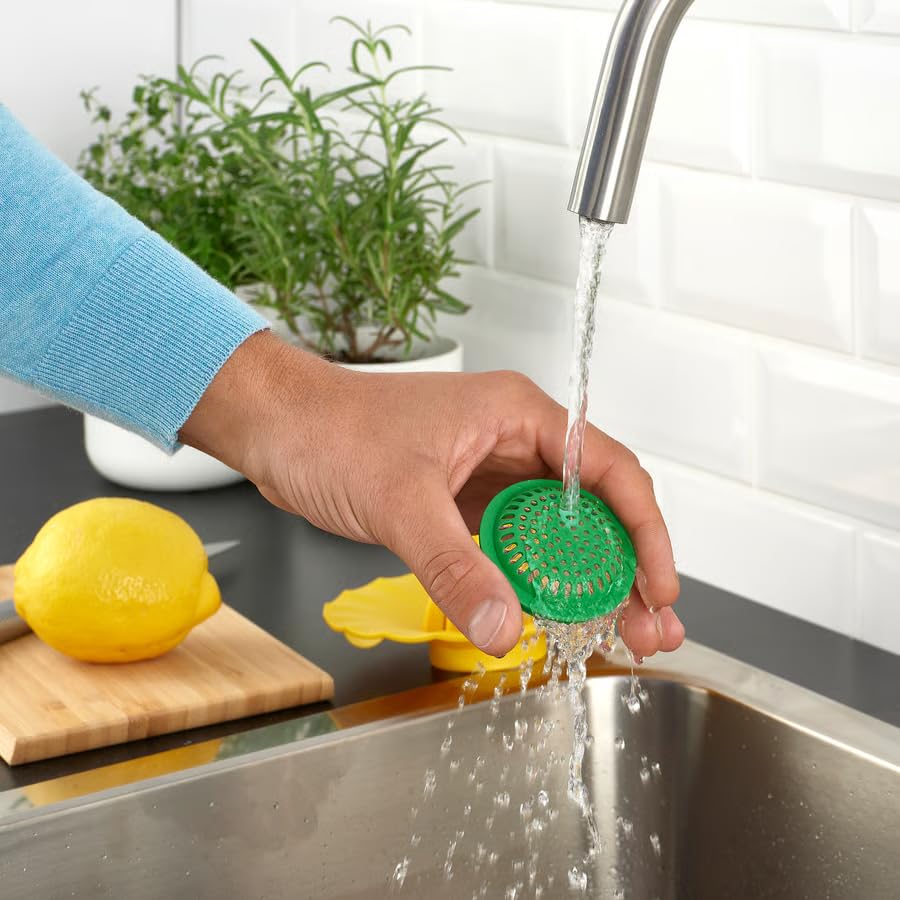 Lemon Squeezer Manual Citrus Juicer 6 Inch – Hand Press Lime & Lemon Juicer Tool for Fresh Juice | Durable Kitchen Fruit Press for Cooking & Drinks (Yellow/Green)