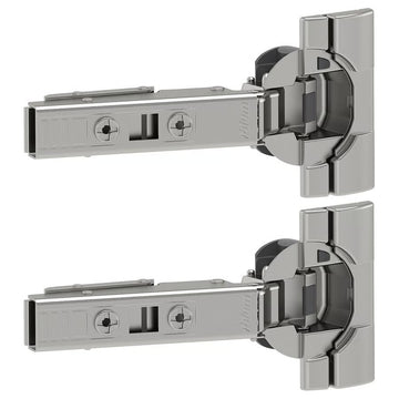 Pack of 2 – 110° Soft Close Cabinet Hinge – Heavy Duty Kitchen Door Hinge – Silent Slow Closing Concealed Furniture Hinge for Kitchen Cabinets, Wardrobes & Cupboards – Durable Adjustable Cabinet Hinge