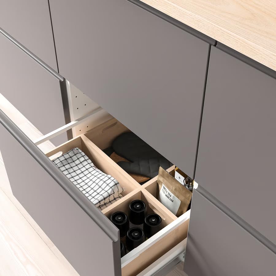 Bamboo Storage Box Organizer 6.25x9.5 Inch – Drawer Organizer for Desk, Bathroom, Kitchen & Closet, Eco-Friendly Home Storage Solution