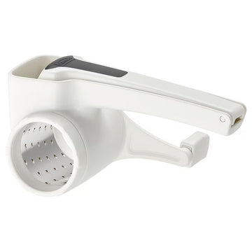 Rotary Cheese Grater Set of 2 – Hand Crank Cheese Grater for Parmesan, Vegetables & Nuts, Manual Kitchen Grater with Easy Grip Handle