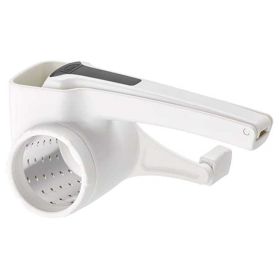 Rotary Cheese Grater Set of 2 – Hand Crank Cheese Grater for Parmesan, Vegetables & Nuts, Manual Kitchen Grater with Easy Grip Handle