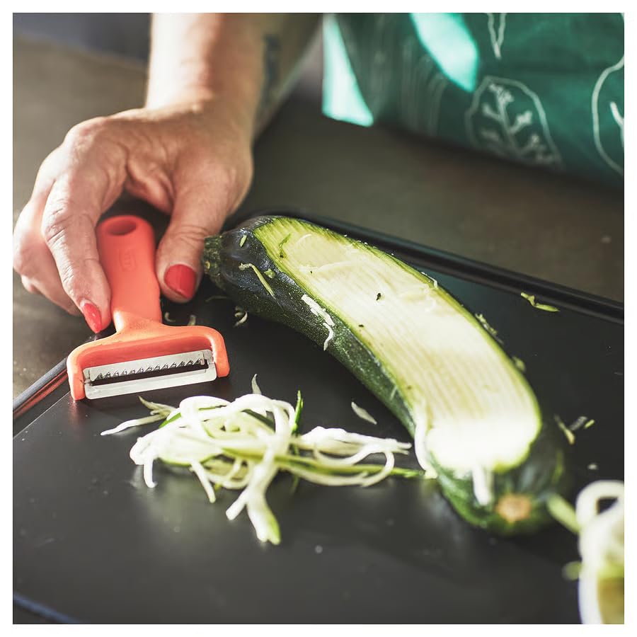 Vegetable Cutter Set of 2 – Julienne Peeler & Spiral Vegetable Slicer for Carrots, Zucchini, Cucumbers & Salad Garnishes
