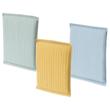 Heavy Duty Scrubbing Pads – Non Scratch Scourer for Pots, Pans & Dishes | Kitchen Cleaning Sponges for Grease Removal (Green/Blue/Yellow)