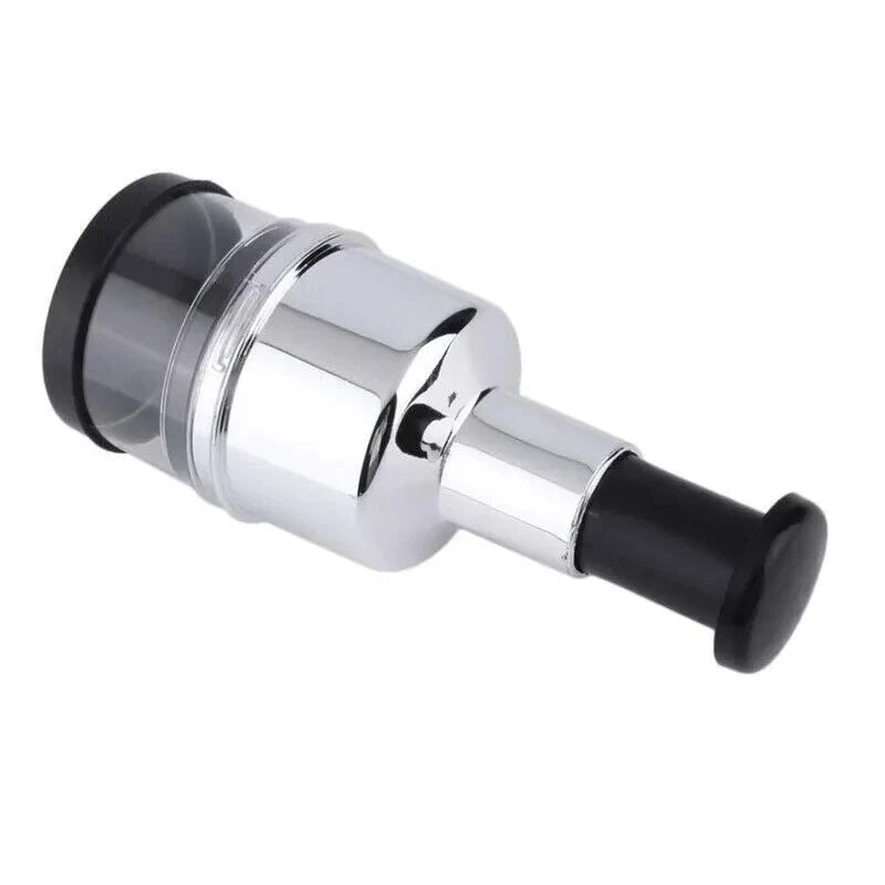Manual Handheld Food Chopper – Stainless Steel Vegetable Cutter, Onion Garlic Mincer Dicer with Press Handle, Easy to Use & Clean, for Kitchen, Salad, Fruits, Nuts & Herbs